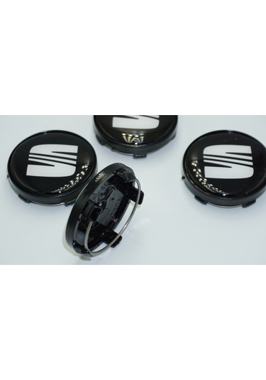 Dk Tuning Seat Siyah Jant Göbeği Kapak Seti 60mm