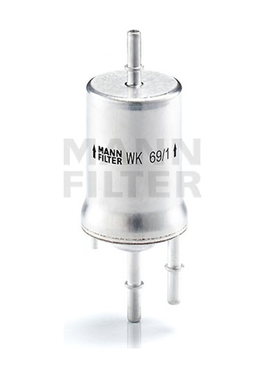 Skoda Fabia 1.4 Benzinli Yakıt Filtresi 2000-2008 Mann Filter 3 Bar