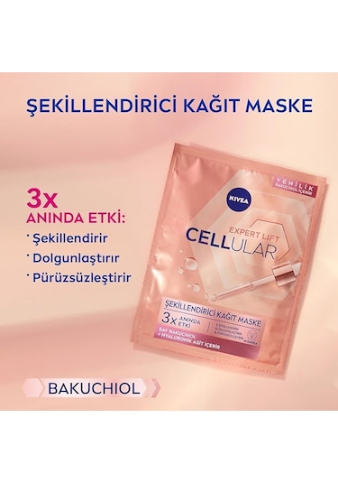 Nıvea Cellular Expert Lift Şekillendirici Kağıt Maske