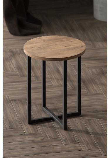 Retodesign 4 Kişilik Yuvarlak Masa Takimi Atlantik Çam 1685