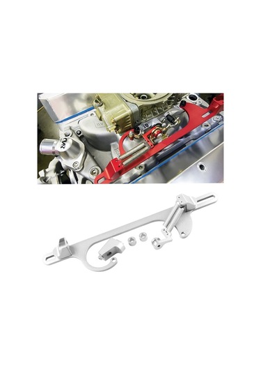 Sones Araba Modifikasyonu Gaz Kelebeği Taban Kablosu Taban Bölümü Alüminyum Alaşımlı Gaz Kablosu Gümüş