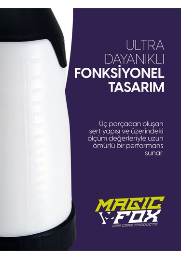 Canyon Başlık Kimyasala Dayanıklı Ölçekli Şişe 1 Litre
