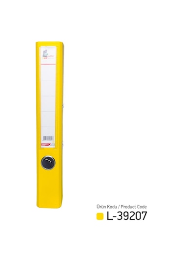 Laçin Klasör Sarı Dar 30 Adet 1 Koli