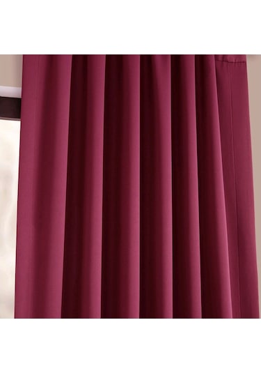 Evdepo Home Blackout Karartma Fon Perde Vişne