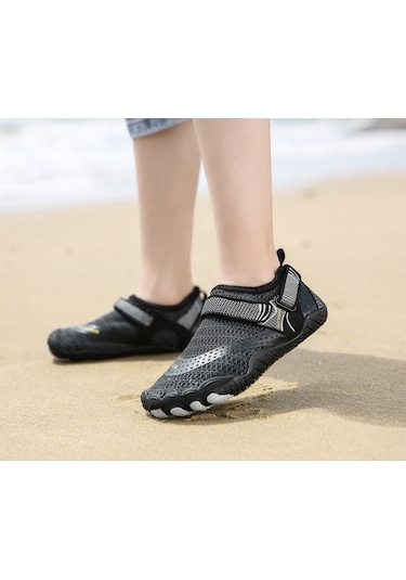 Sones Unisex Deniz Ayakkabısı Plaj Ayakkabı Siyah