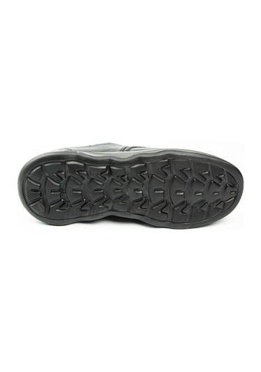 Voyager 1137 Siyah Deri Erkek Günlük Ayakkabı 001