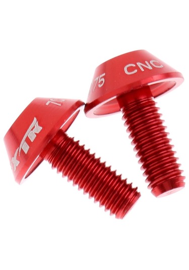 Suntek Hafif Alüminyum Alaşımlı Su Şişesi Kafesi Cıvata Kırmızı