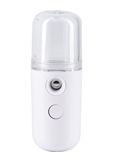 Neevoyu Beyaz Mini Usb Şarjlı Nano Sprey Cilt Nemlendirici, 30ml Depo, Yüksek Frekanslı Titreşim Atomizasyonu, Taşınabilir Güzellik Aleti