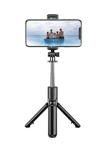 Kosona S03 Telefon Tutucu: Tripod 360 Döner, Alüminyum Kaymazsız Çubuk, Bağımsız Bluetooth Kumanda