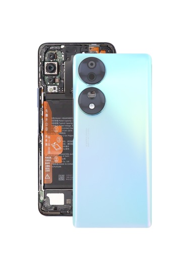 For Honor 70 Kamera Lensli Arka Kapak Mavi