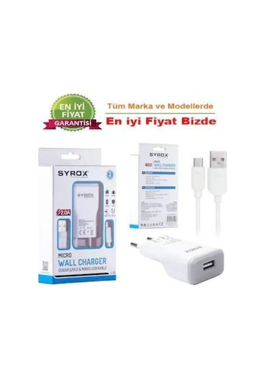 Casper Vıa E3 Syrox J15 2.0A Micro Usb Şarj Aleti