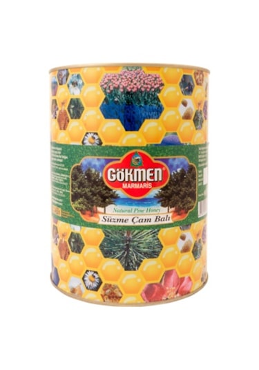 Gökmen Süzme Çam Balı Teneke (4650 G)