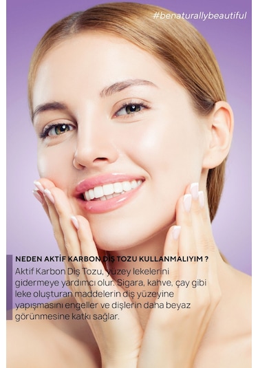 The Ceel Mor Aktif Karbon Diş Beyazlatma Seti (Mor Karbon Diş Macunu 75 Gr + Mor Karbon Diş Tozu 50 Gr)