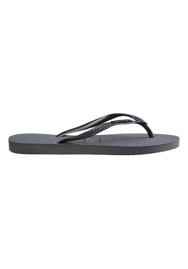 Havaianas Slim Glitter Iı Greygraphite Gümüş Kadın Terlik Gri