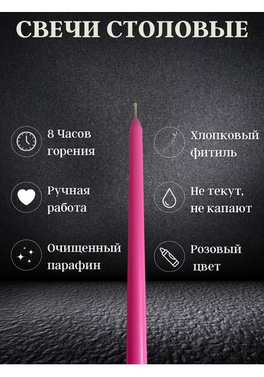 Cozy Candle Ev İçin Masa Şamdanları 218581390 Pembe