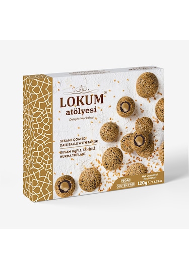 Susam Kaplı, Tahinli Hurma Topları 120g