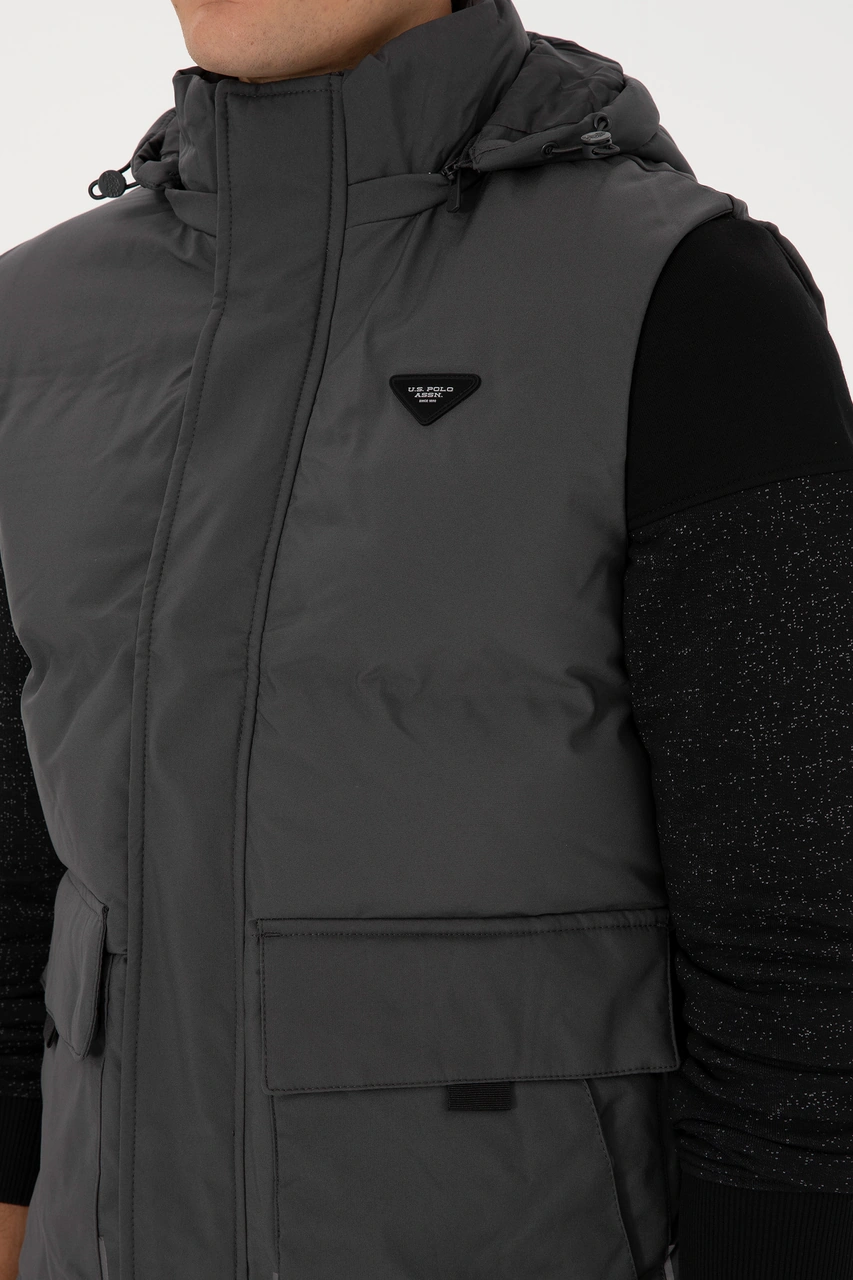 U.s. Polo Assn. Erkek Gri Yelek Dokuma 50310317-vr024 Gri