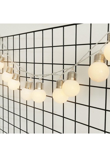 Homyl Açık Bahçe Garland Için 10 Led Dize Peri Işıkları Sıcak Beyaz