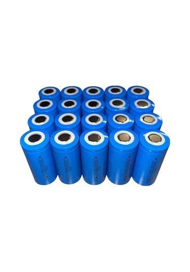 20 Adet 32700 Pil Lifepo4 3.2v 6000 Mah 3c Ifr32700 Mavi