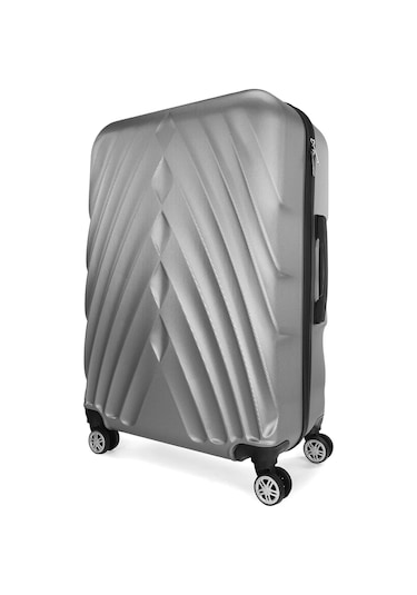 Wexta Wx-400 Gümüş Kabin Boy Valiz Gümüş