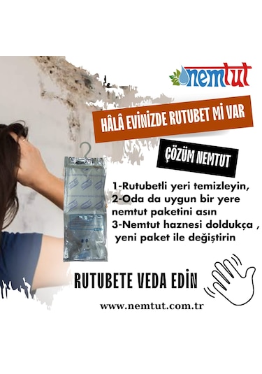 Rutubet Ve Nem Karşı Etkili Koku Küf Ve Korozyon Önleyici 3 Kutu