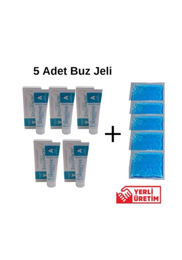 Epinafol Sensitive Anti-Tartar Diş Macunu 5 x 90 G + Buz Jeli 5'li