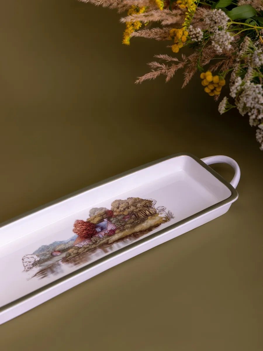 Lefard "family House" Fırın Kabı Kulplu Fırın Pişirme İçin 204133905 Beyaz