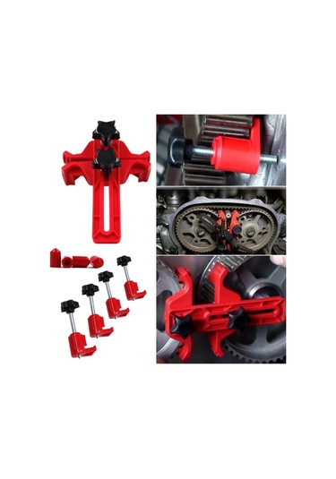 Sones 328-01 Motor Kam Kilitleme Aleti Yedek Zamanlama Tutucusu Kırmızı