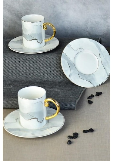 Protocol London Cindy Lüx 6'lı Kahve Fincanı Takımı