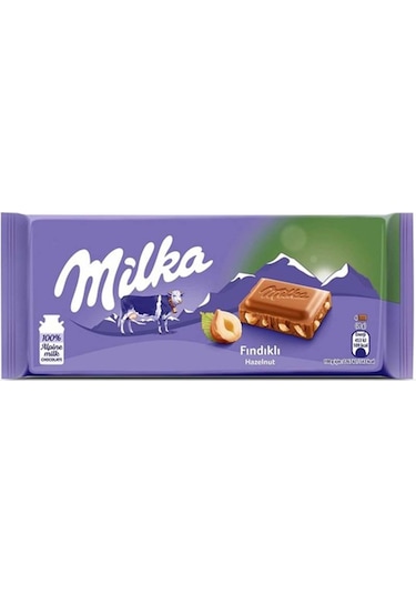 Milka Tablet Fındıklı Çikolata 80g