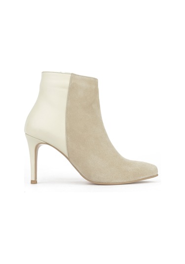 Ziya, Kadın Hakiki Deri Bot 1531030z25104 Kum 1531030z25104 010 Kum