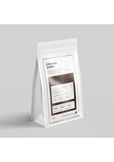 Chroma Coffee Ethiopia Aricha Çekirdek Kahve 250 G