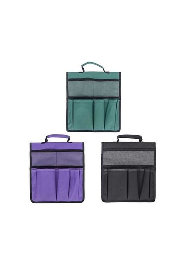 Pazly Bahçe Alet Çantası Taşınabilir Büyük Kapasiteli Pratik Bahçecilik Poşeti Alet Kutusu