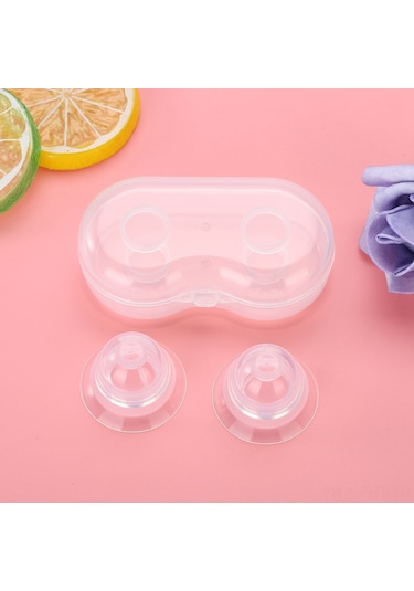 Hangfox Anne Bebek İçin Silikon Meme Ucu Düzeltici İçbüken ve Düz Meme Uçlarını Düzeltir, Emzirme Dönemi İçin Uygundur, Yüksek Sicaklığa Dayanıklı, Kolay Temizlenir