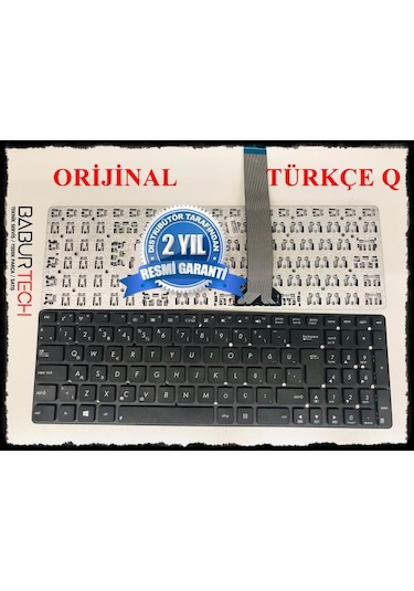 Asus Uyumlu K55V K55Vd K55Vj K55Vm K55Vs Klavye Türkçe Siyah