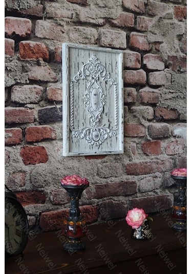 Neiwel Vintage Nein Eskitme Beyaz Tablo