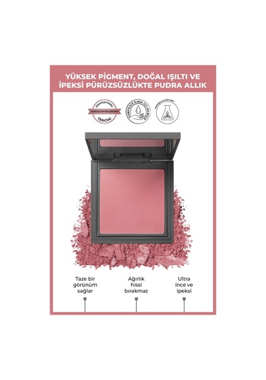 Alix Avien İpeksi Allık - Powder Blush 106 Glowing Rose