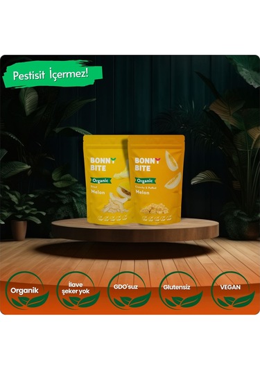 Organik Çıtır Kavun & Kurutulmuş Kavun İkili Paketi Diğer