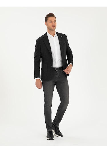 Pierre Cardin Erkek Antrasit Ceket 50291937-vr006 Antrasit