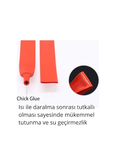 MSO VIP Kalite Olta Asist 3:1 Yapışkanlı Makaron Kırmızı