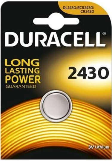 Duracell Cr 2430 Lithium 3V Pil 1Li