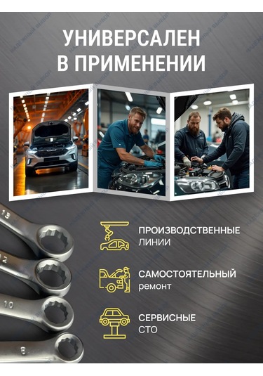 Nadeznyj Vybor 6 Parça Otomobilring Ve Ağızlı Tornavida Anahtar Seti 140128574