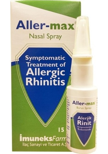 Imuneks Aller-Max Burun Spreyi 15 ML Tüp
