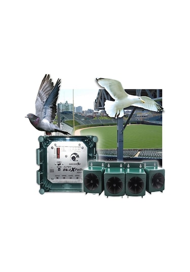 Super Bird-X Peller Pro Sonik Kuş Kovucu Cihaz 25.000 m2 Etkili