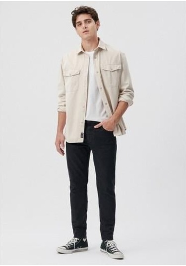 Mavi Erkek Kapüşonlu Yelek Antrasit