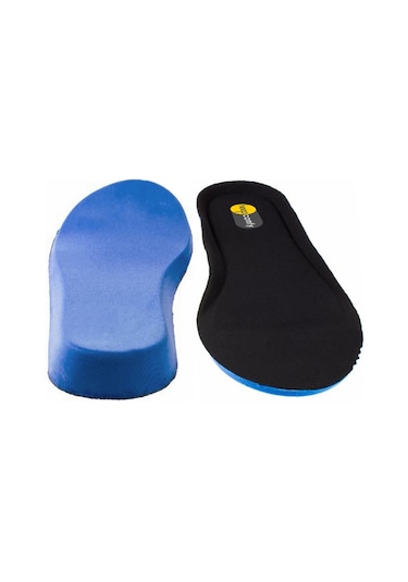 Heep Siyah Mavi Renk Hafızalı Sünger Destekli Ayakkabı Tabanlığı Siyah