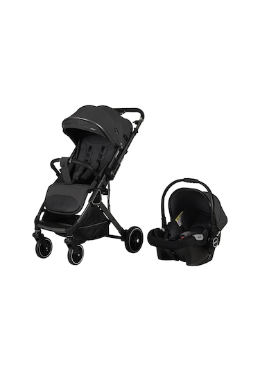 Prego Canyon Travel Sistem Bebek Arabası 2430 + 0+ Oto Koltuğu Çift Yönlü, En1888 Sertifikalı, Kompakt Katlanabilir