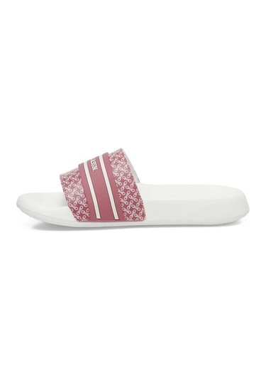 U.s. Polo Assn. 4m Luel 4fx Beyaz Pembe Kadın Terlik Beyaz