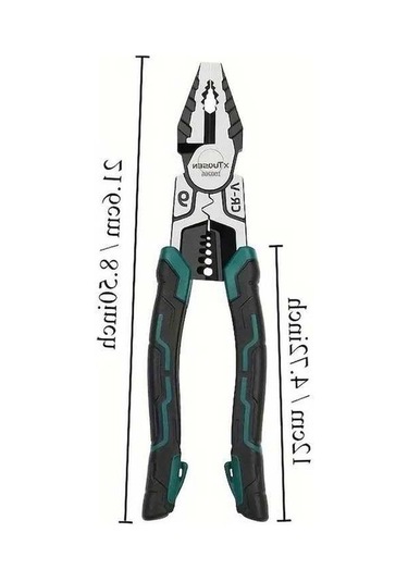 Ebitda Tuosen 9'u 1 Arada Tel Kesici & Sıyırma Pencesi - Süper Alaşım, Elektrikçiler Ve Metal İşçileri İçin