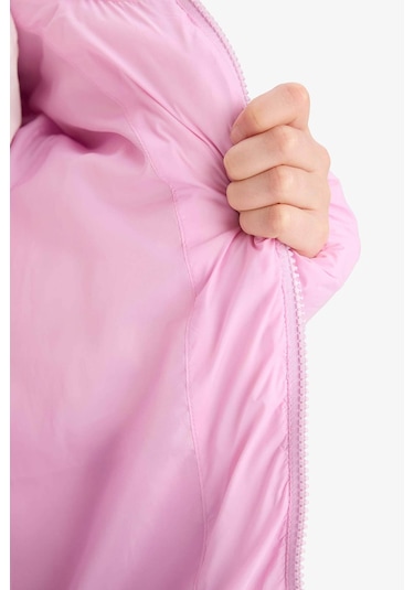 Defacto Lila Kız Çocuk Mont E5406a8/pr66 Lila